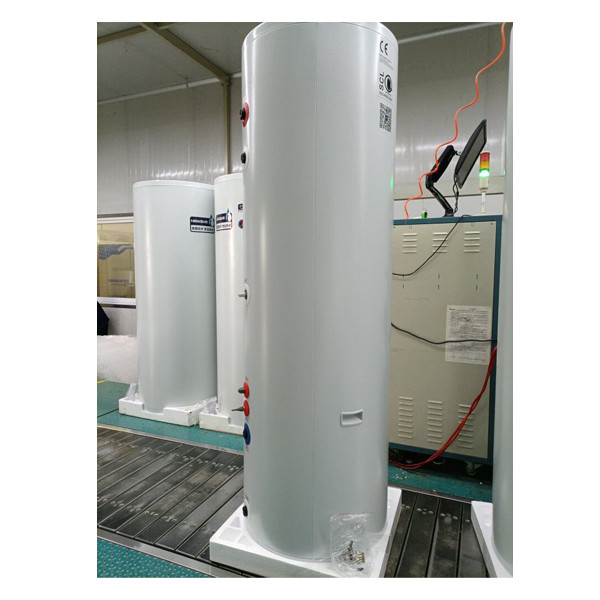 مخزن آب نقره ای صنعتی برای سیستم های فیلتر حرفه ای گیاه تصفیه آب RO 