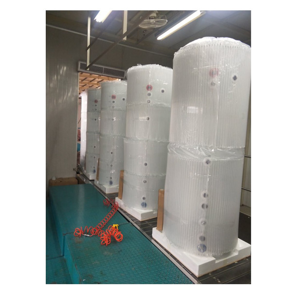 5000 10000 لیتر SUS304 / 316 مخازن آب گرم قیمت مخزن ذخیره آب از جنس استنلس استیل 