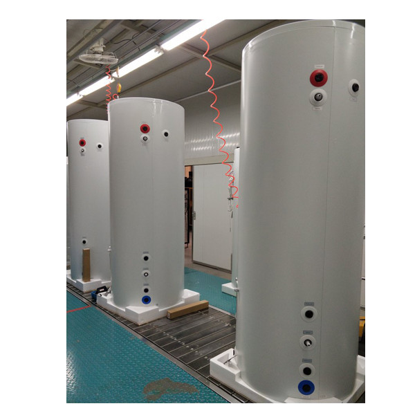 مخازن آب مخازن تحت فشار فولاد ضد زنگ برای کارخانه های آب خانگی 