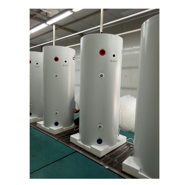 سیستم اسمز معکوس فولاد ضد زنگ آب آشامیدنی تجاری 8000L با مخازن ذخیره آب 
