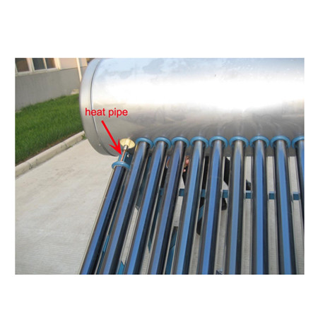 سیستم گرمایش آب خورشیدی لوله خلاac کم فشار فولاد ضد زنگ