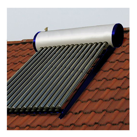 Evacuated Tube Non Pressure Manifold Solar Collector for Water Heating