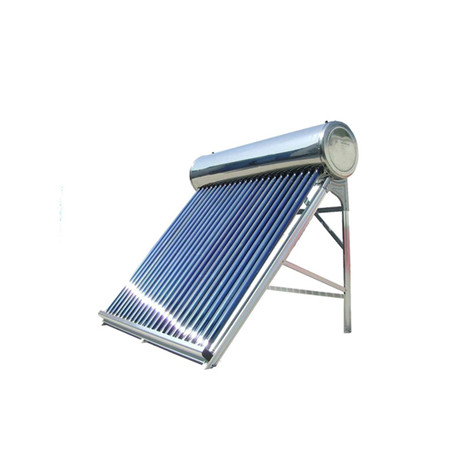 سیستم آبگرمکن خورشیدی تحت فشار متشکل از جمع کننده خورشیدی صفحه تخت ، مخزن ذخیره آب گرم عمودی ، ایستگاه پمپ و مخزن انبساط