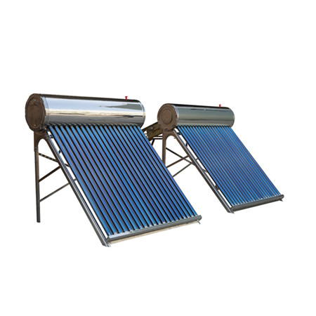 جمع کننده خورشیدی لوله حرارتی لوله خلاuum ضد یخ بدون آب راندمان بالا بخاری خورشیدی آب گرم کن خورشیدی مس حرارتی