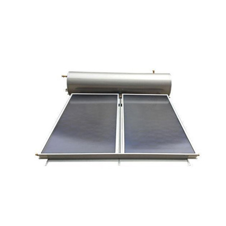 Blue Flat Plate Panel Solar Hot Water Heater Thermal Collector
