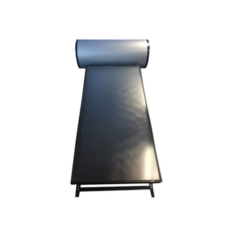 جوشکاری لیزر صفحه تخت آب گرم کن بخاری خورشیدی صفحه جمع کننده سیستم صفحه جذب مس لوله های فین