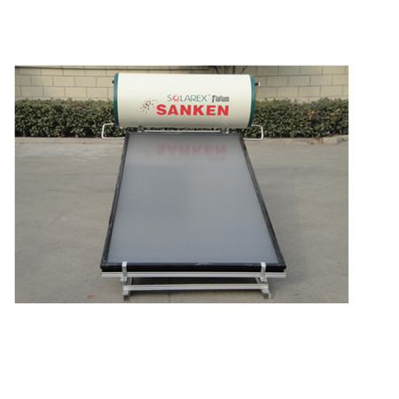 صفحه جمع کننده حرارتی صفحه تخت التراسونیک با پوشش جاذب کروم سیاه برای آبگرمکن خورشیدی