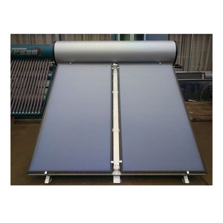 بخاری آبگرمکن خورشیدی صفحه تخت تحت فشار 200 لیتر / سیستم برق خورشیدی