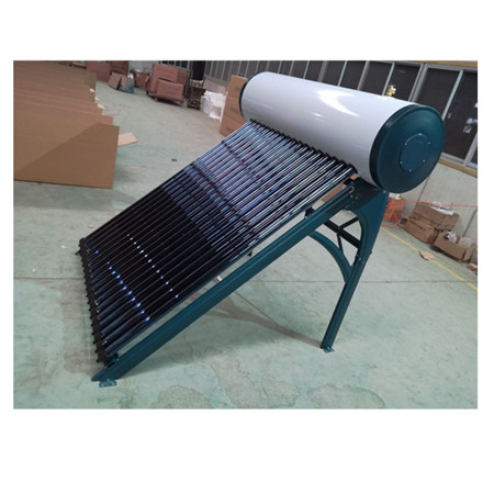 Rooftop Domestic Hotel Hospital Thermosiphon Pressurized Vacuum Tube Solar Water Heater